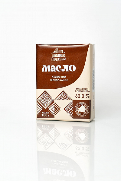 фото продукта Масло сливочное Шоколадное 62,0%